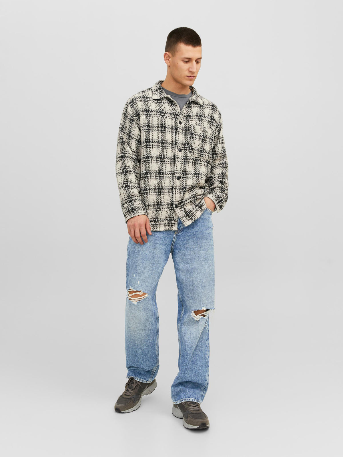 ג'ינס BAGGY במראה משופשף