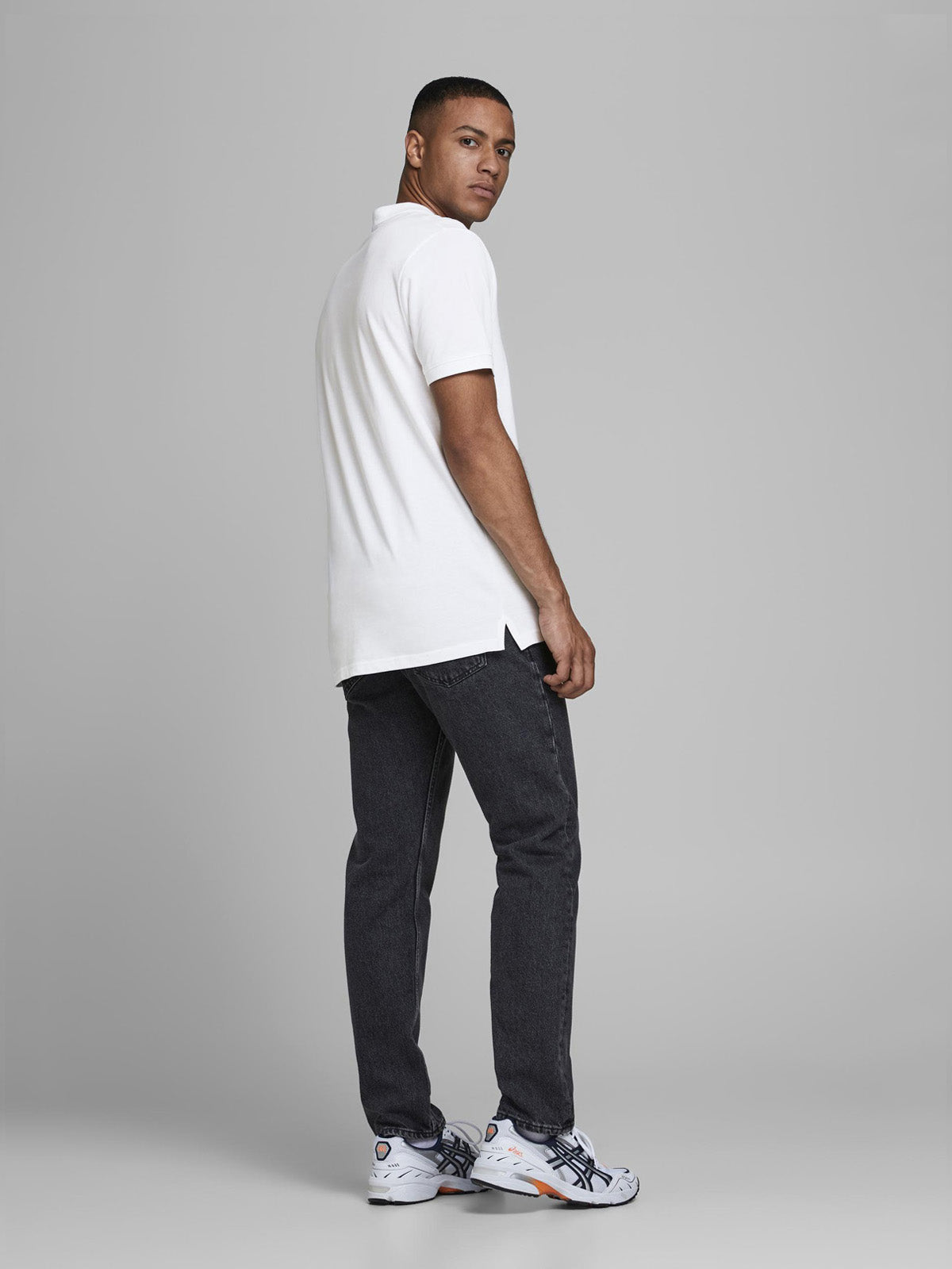 חולצת פולו בגזרת SLIM FIT- JACK & JONES|ג'ק אנד ג'ונס