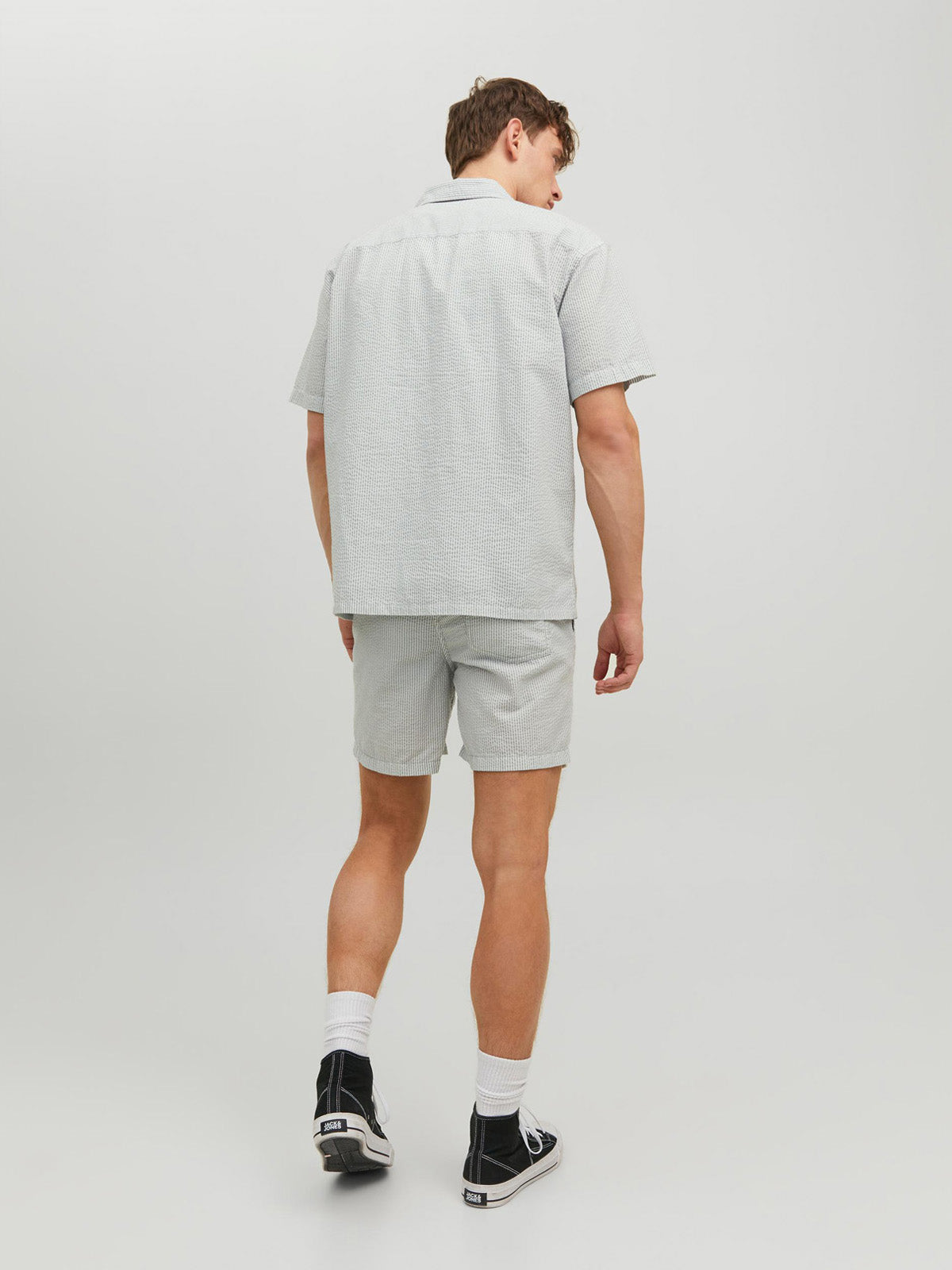 חולצת פסים מכופתרת- JACK & JONES|ג'ק אנד ג'ונס