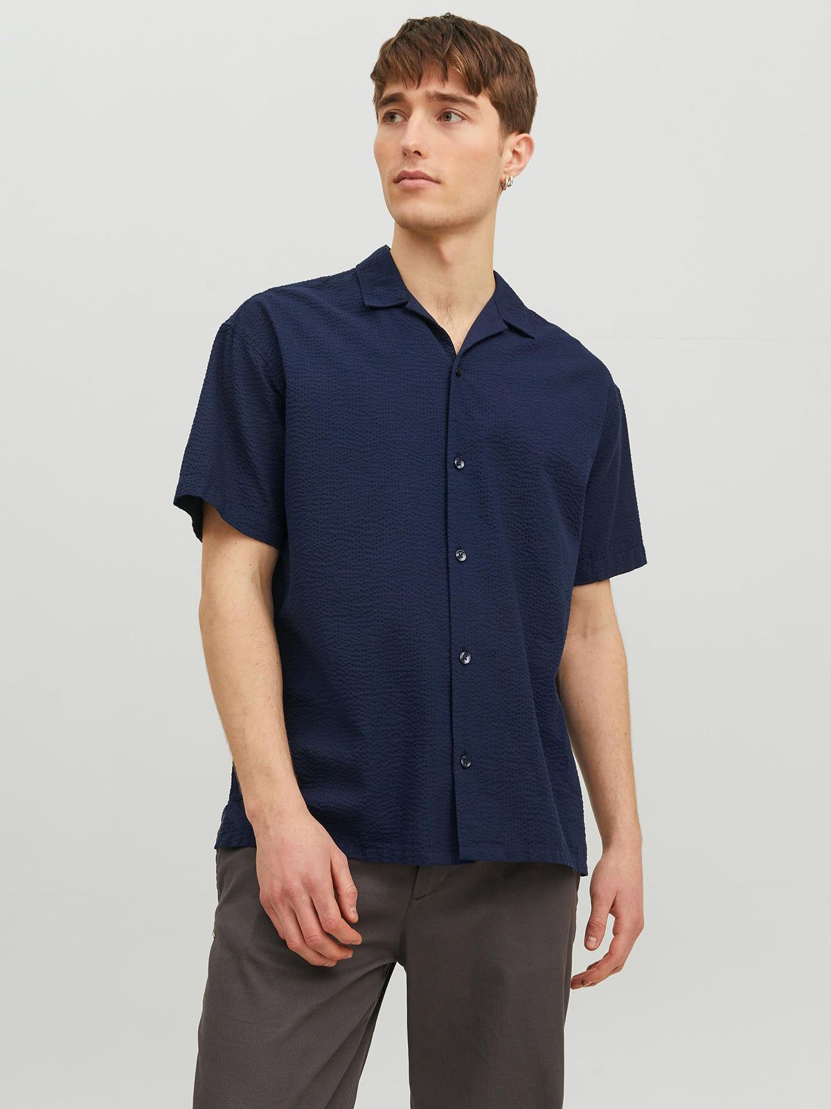 חולצה מכופתרת- JACK & JONES|ג'ק אנד ג'ונס