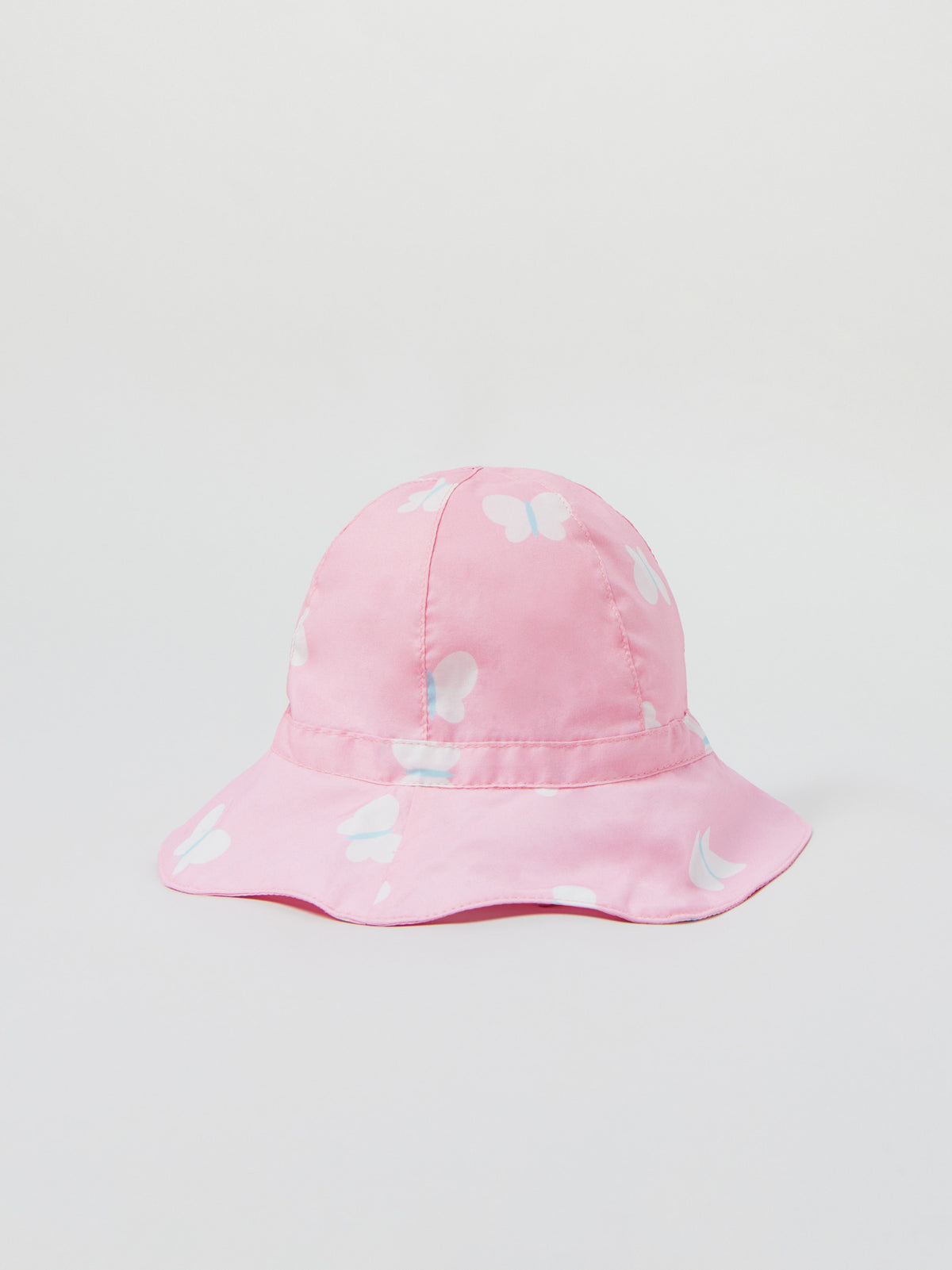 כובע רחב שוליים בהדפס פרפרים / תינוקות