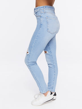 ג'ינס סקיני מכותנה ממוחזרת