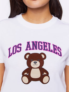 חולצת טי קצרה LOS ANGELES