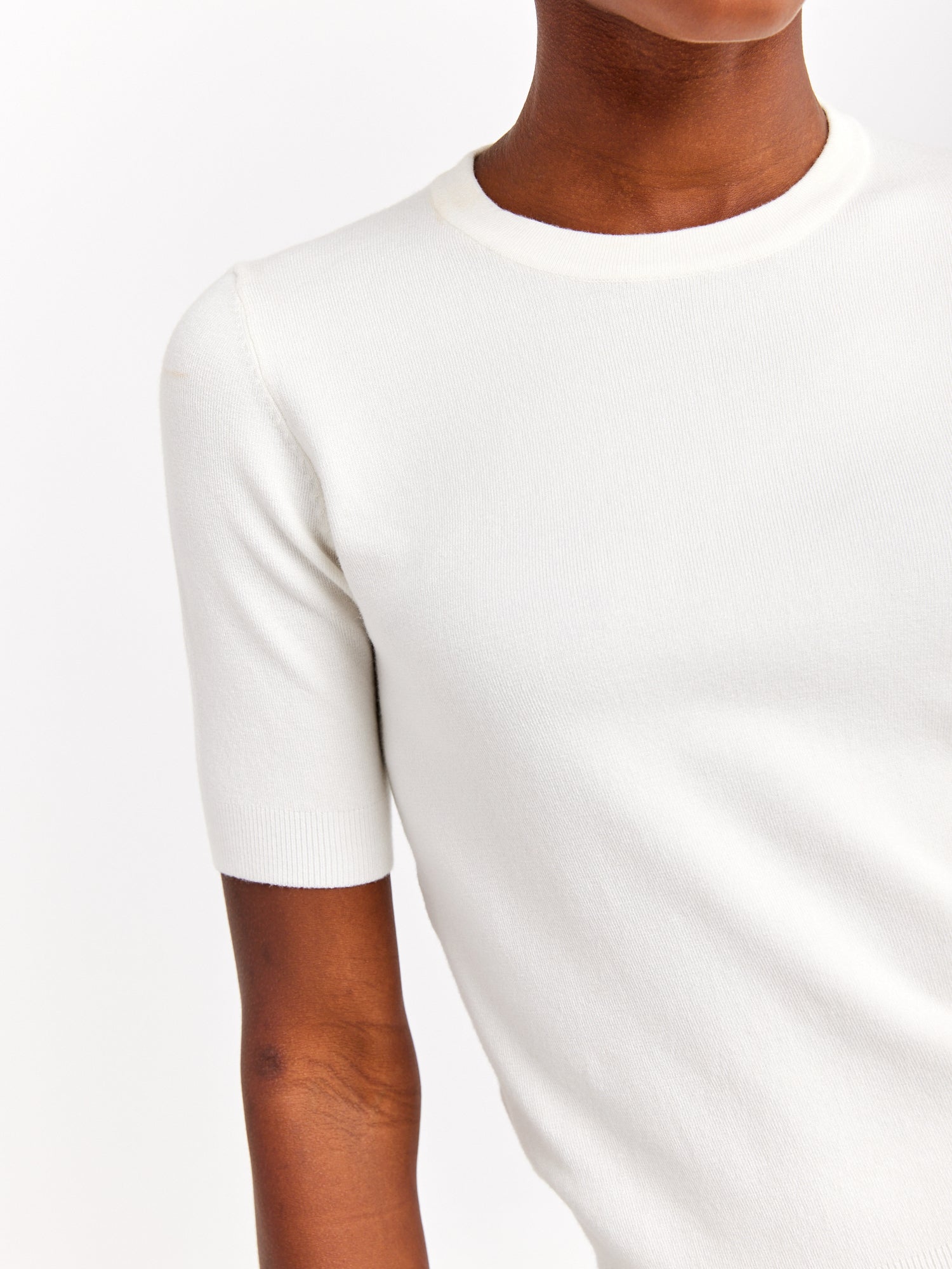 חולצת סריג עם צווארון ניקי- Style River|סטייל ריבר