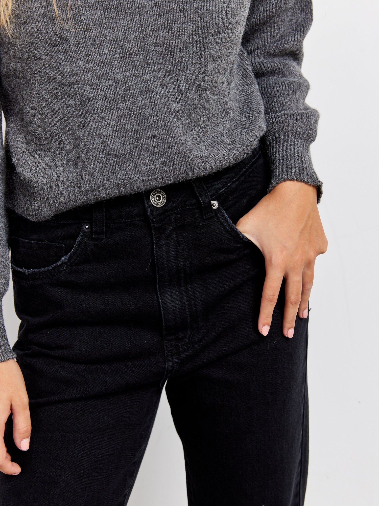 מכנסי ג'ינס בגזרת MOM- Style River|סטייל ריבר