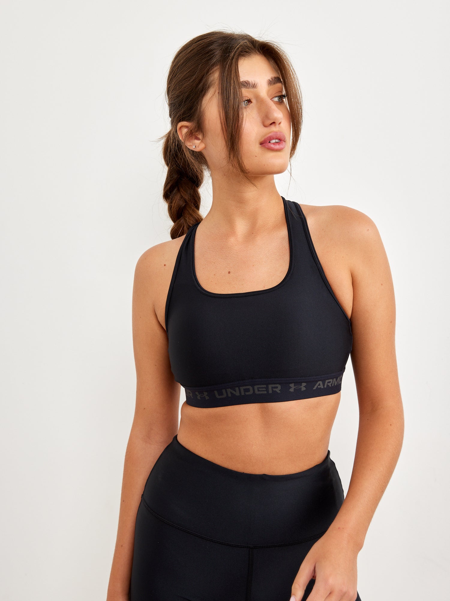 גוזיית ספורט סטריפ לוגו- under armour|אנדר ארמור