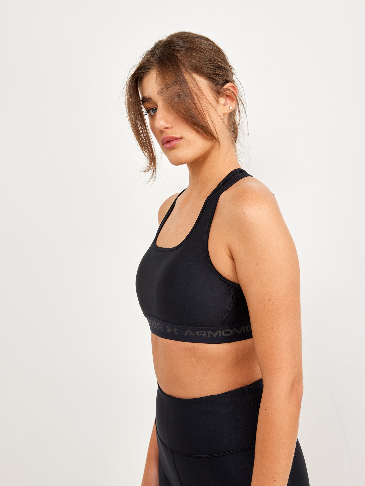גוזיית ספורט סטריפ לוגו- under armour|אנדר ארמור