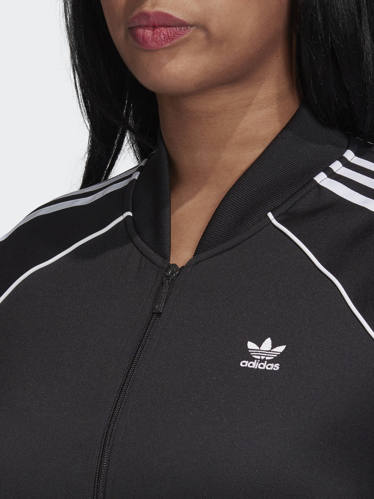 ג'קט ספורטיבי S3 מידות גדולות עם לוגו רקום- Adidas Originals|אדידס אוריג'ינלס