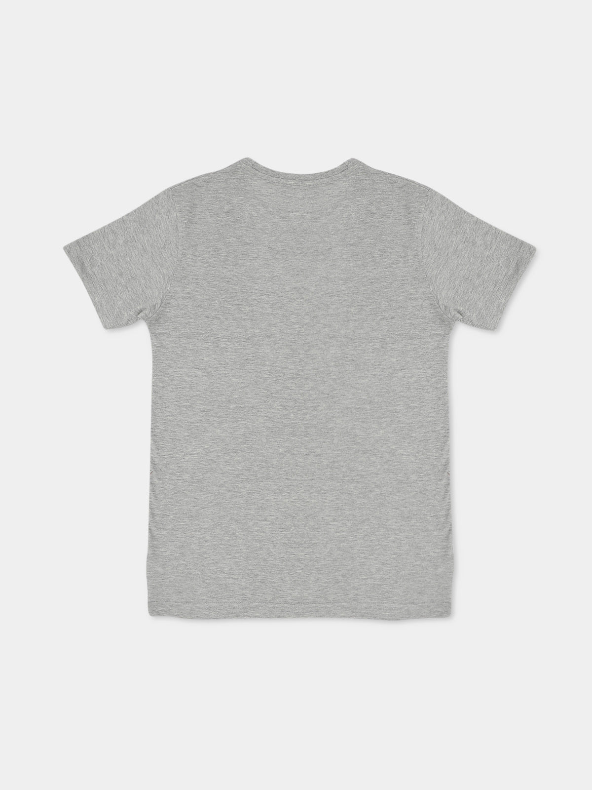חולצת בייסיק קצרה צווארון עגול / יוניסקס- Borderline|בורדרליין