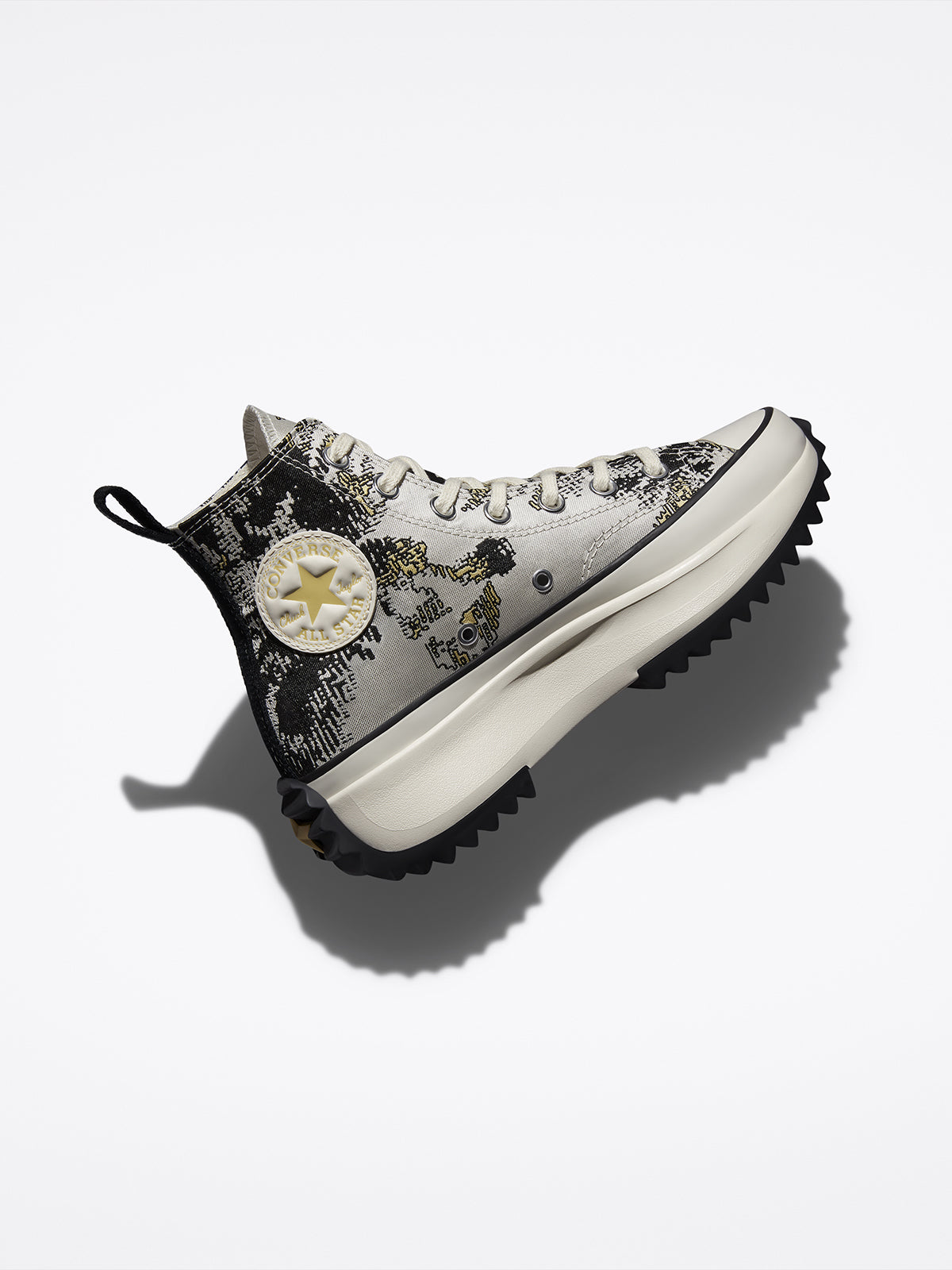 נעלי סניקרס עם פלטפורמה Hybrid Floral Run Star Hike / נשים