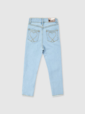 מכנסי ג'ינס בגזרה ישרה / תינוקות וילדות