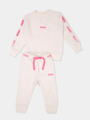 חליפת טרנינג עם לוגו מודפס / תינוקות