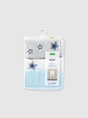 מארז 3 מכנסיים עם רגליות STAR BABY / תינוקות