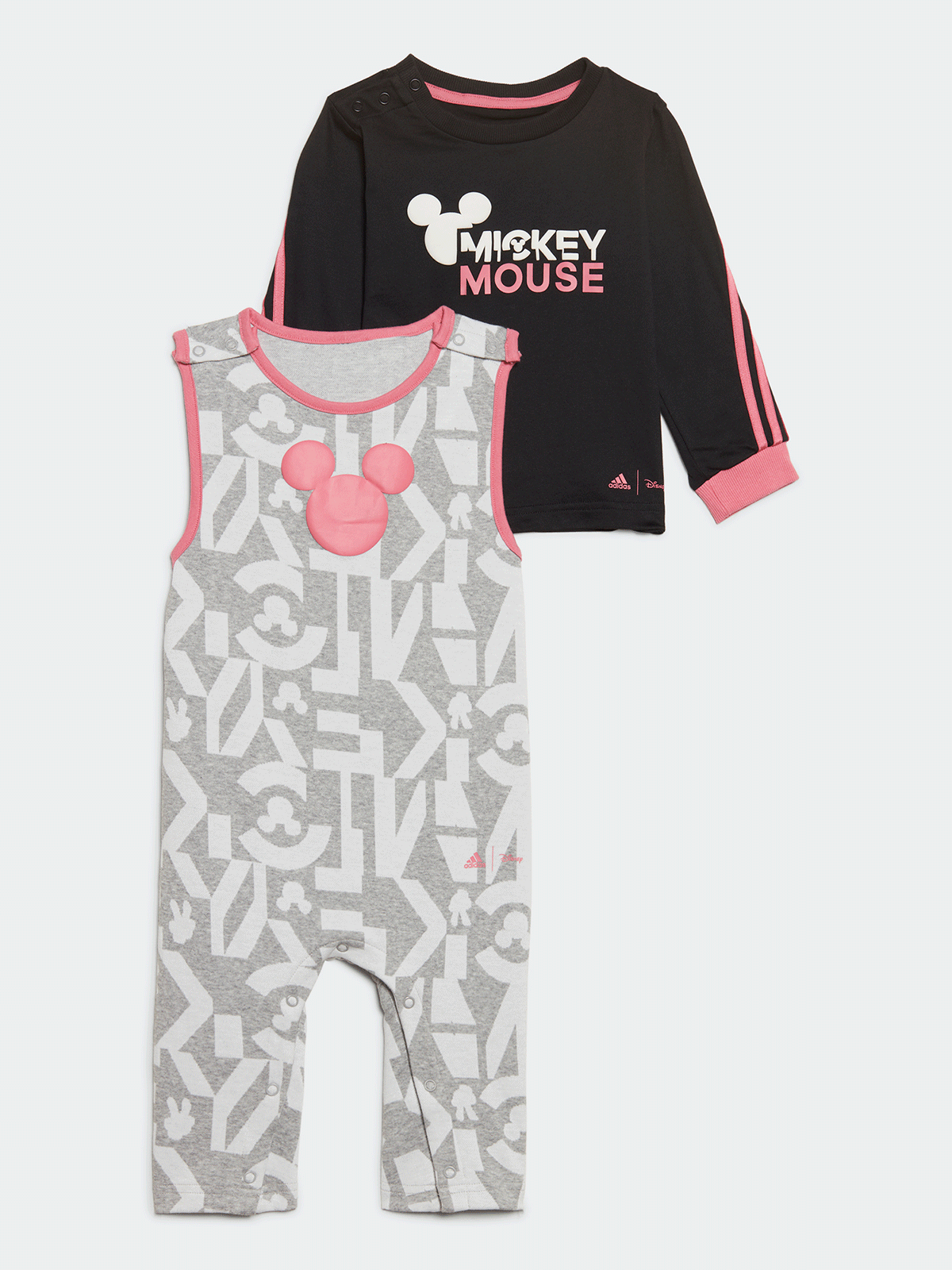 סט סווטשירט ואוברול MICKEY MOUSE / תינוקות- adidas performance|אדידס פרפורמנס