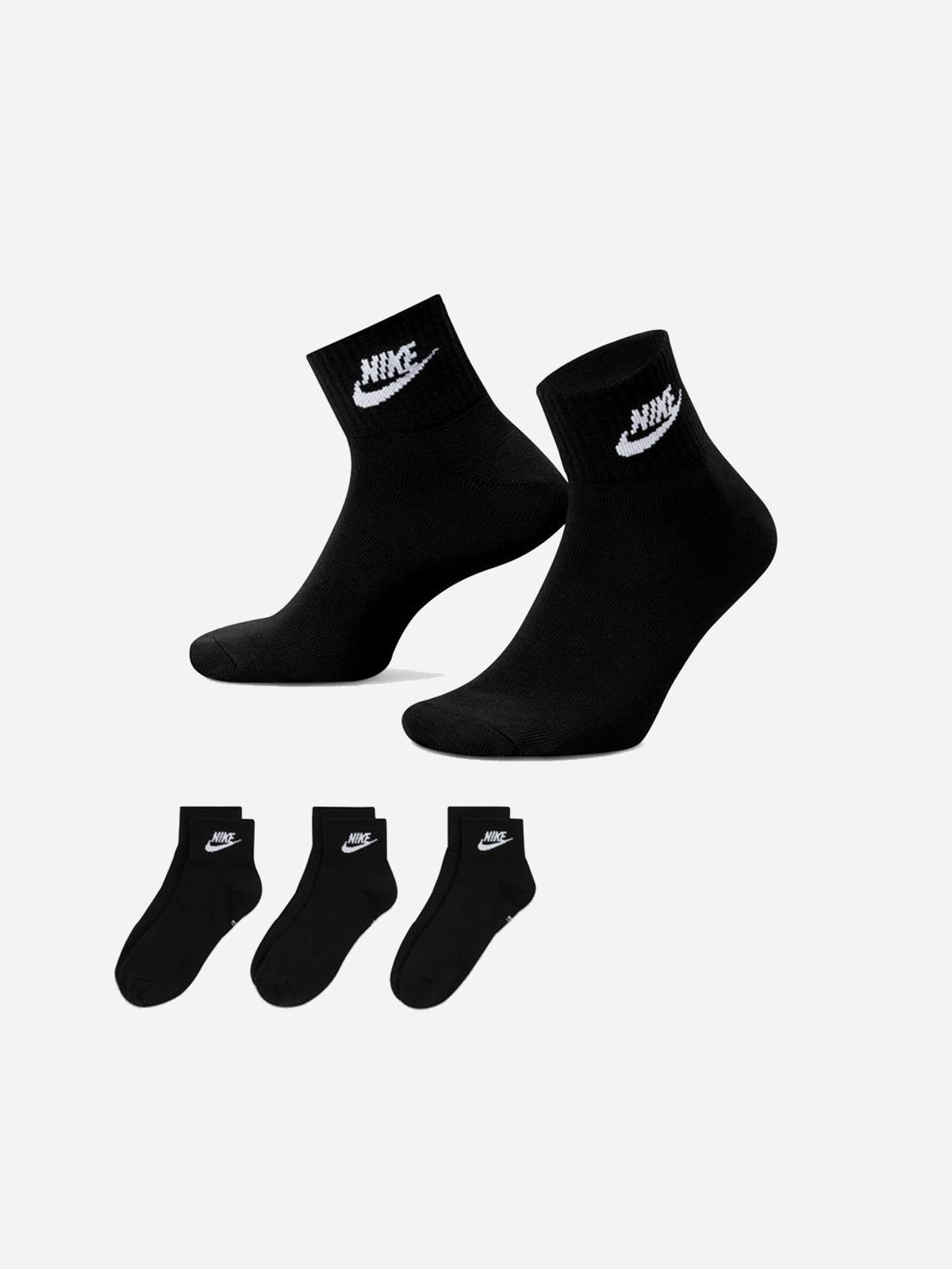 מארז 3 זוגות גרבי קרסול  / יוניסקס- Nike|נייק