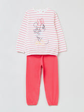 סט פיג'מה עם הדפס Minnie Mouse / תינוקות וילדות