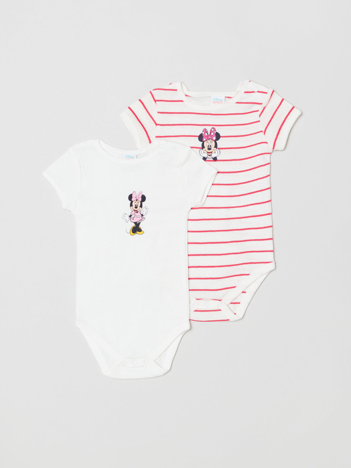 מארז 2 בגדי גוף עם הדפס Disney  / תינוקות- OVS|או. וי. אס