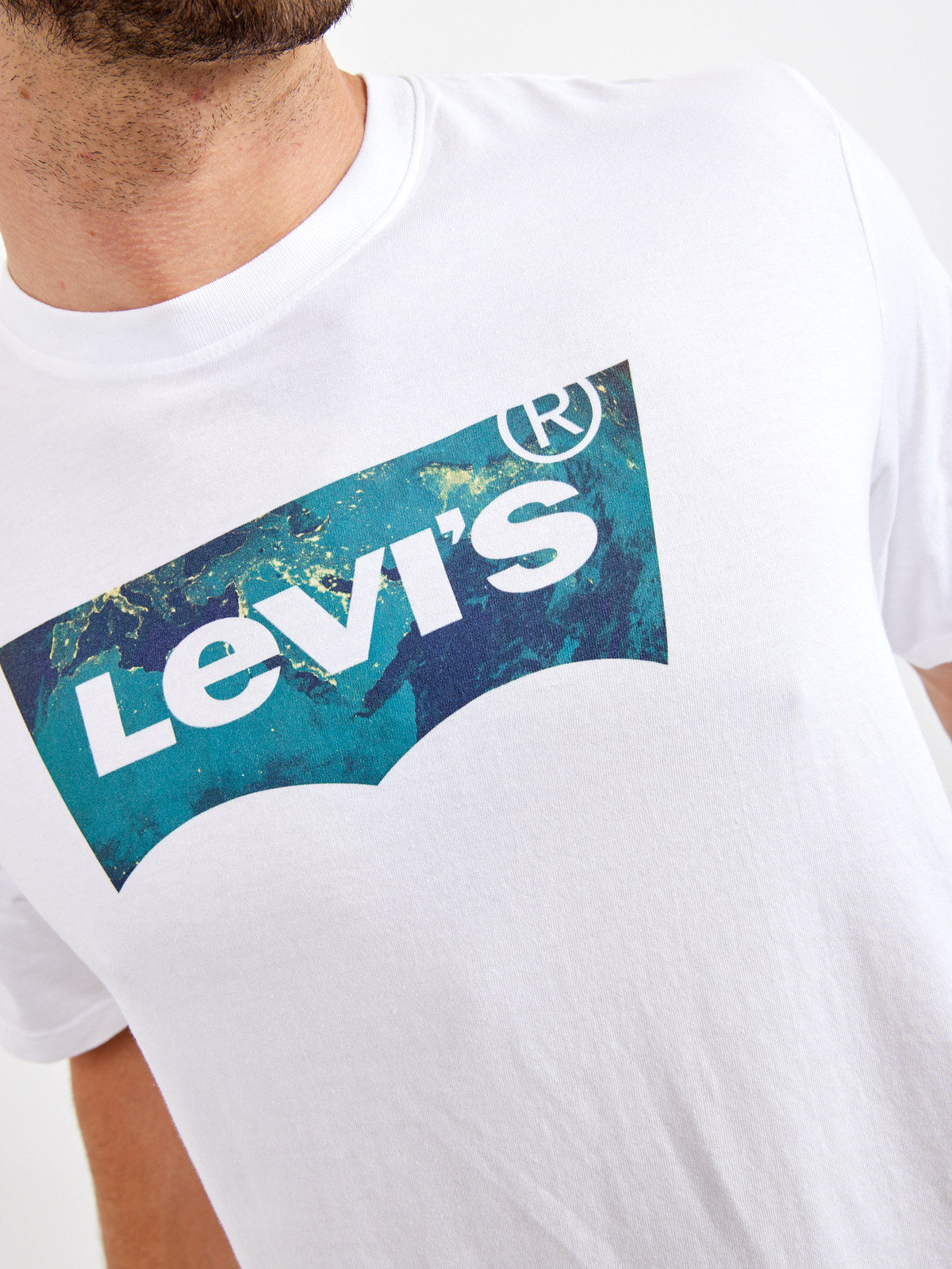 טישרט בייסיק עם הדפס לוגו גרפי- Levi's|ליוויס