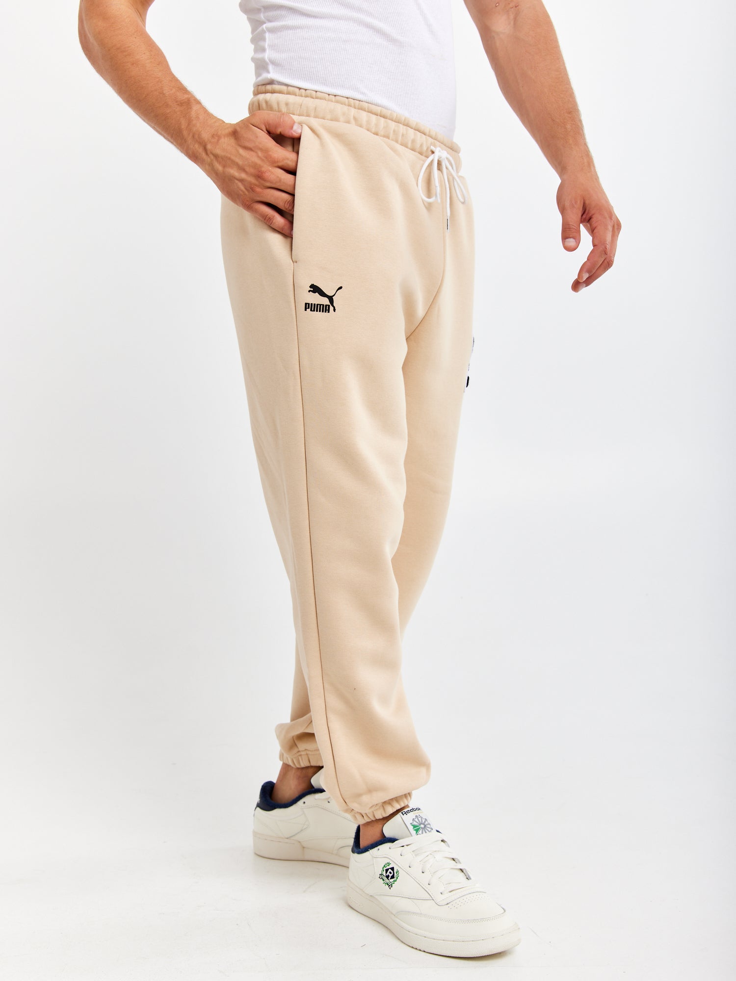 מכנסי טרנינג עם לוגו- Puma|פומה