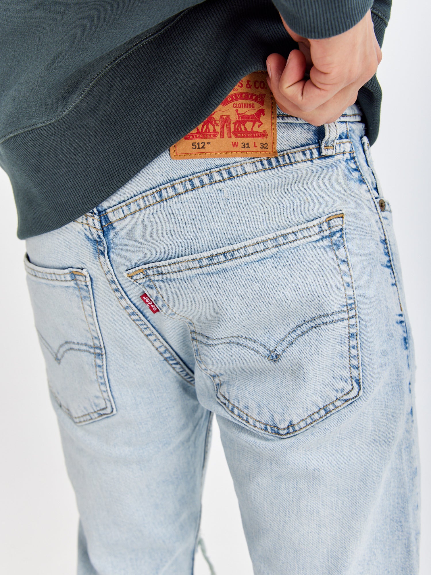 מכנסי ג'ינס 512 בגזרת SLIM- Levi's|ליוויס