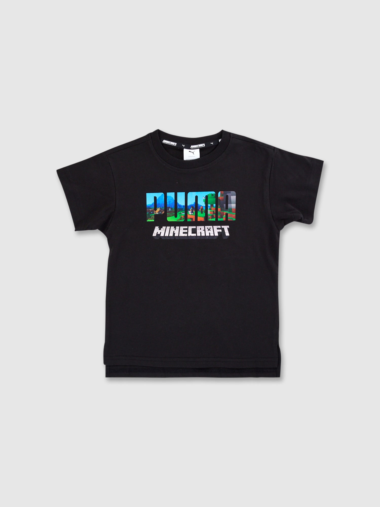 טישרט עם הדפס לוגו גרפי PUMA x MINECRAFT/ ילדים- Puma|פומה