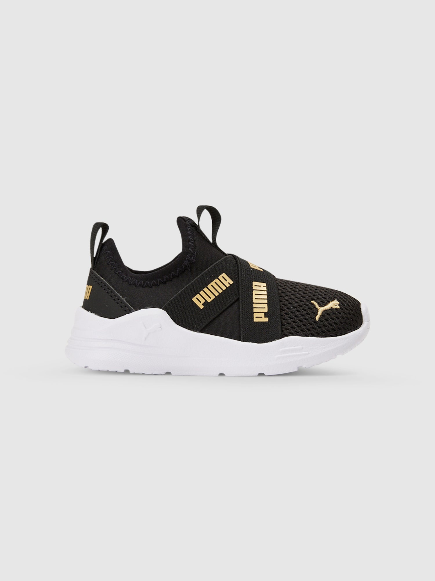 נעלי ספורט עם רצועות ממותגות/ תינוקות- Puma|פומה