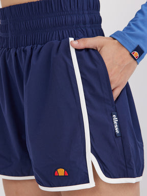 מכנסיים קצרים עם לוגו רקום / נשים