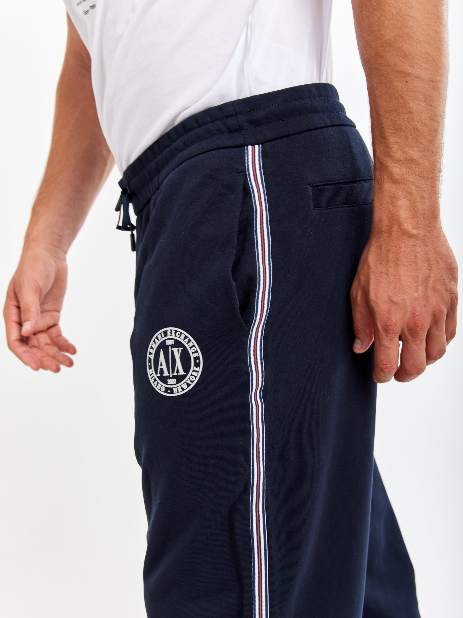 מכנסי טרנינג עם לוגו- ARMANI EXCHANGE|ארמני אקסצ'ינג