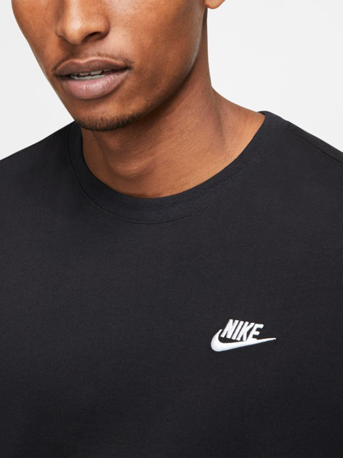 טישרט בשילוב לוגו רקום- Nike|נייק