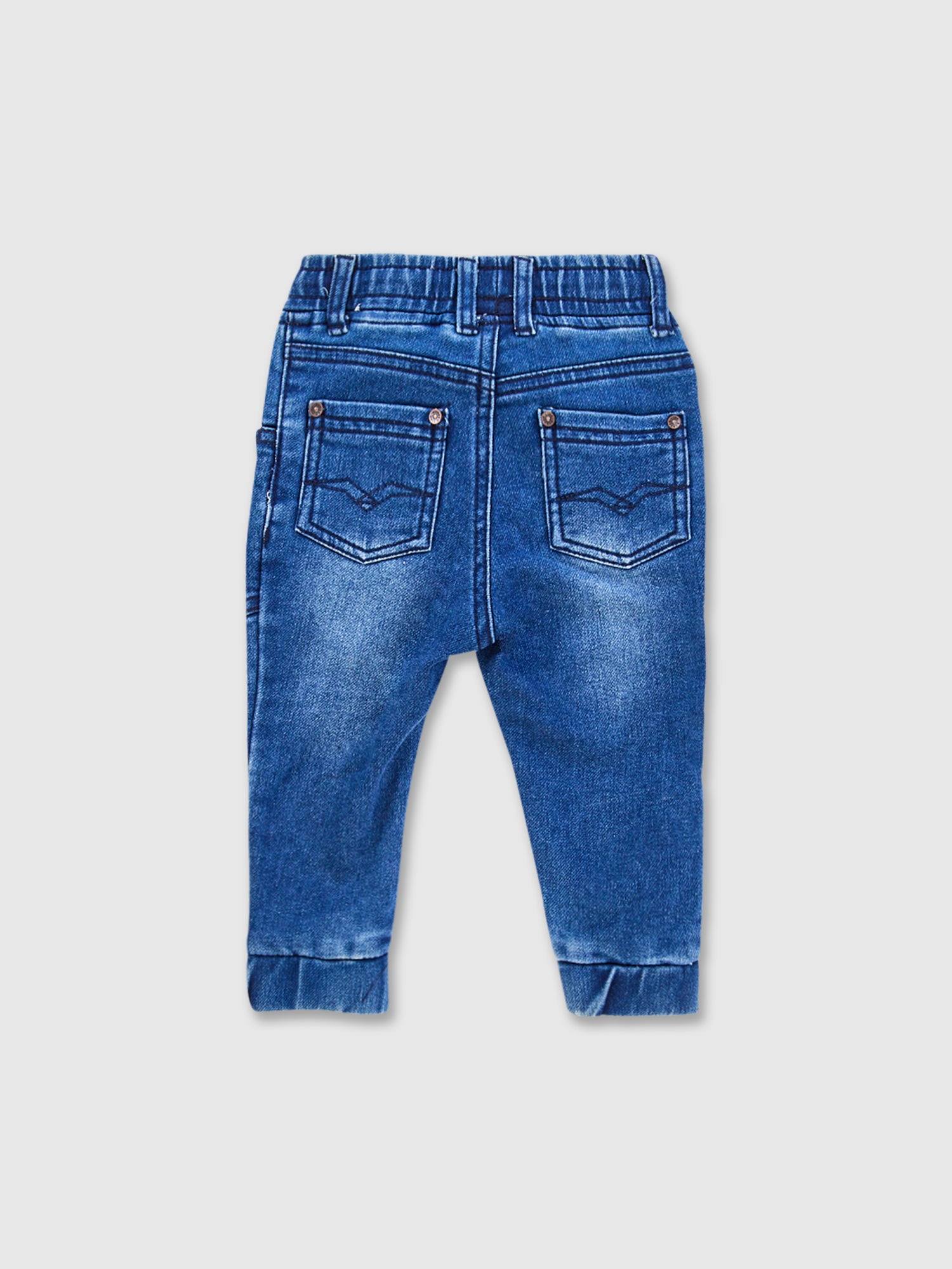 מכנסי ג'ינס עם קשירה / תינוקות- Borderline|בורדרליין