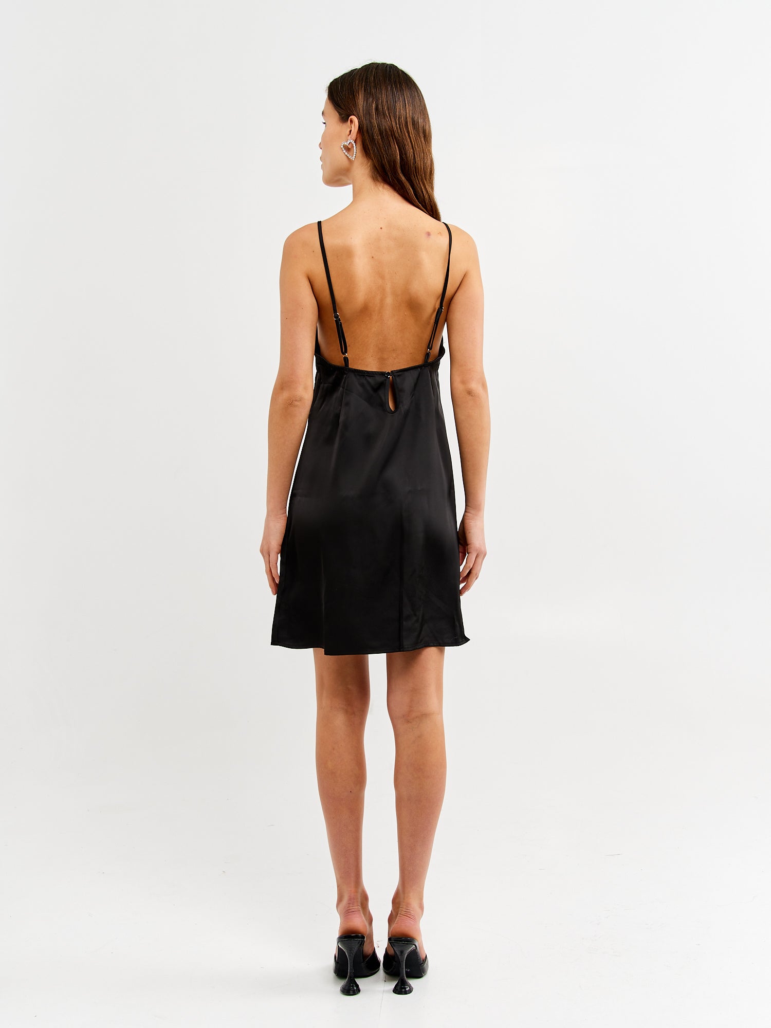 שמלת מיני סאטן- Style River|סטייל ריבר