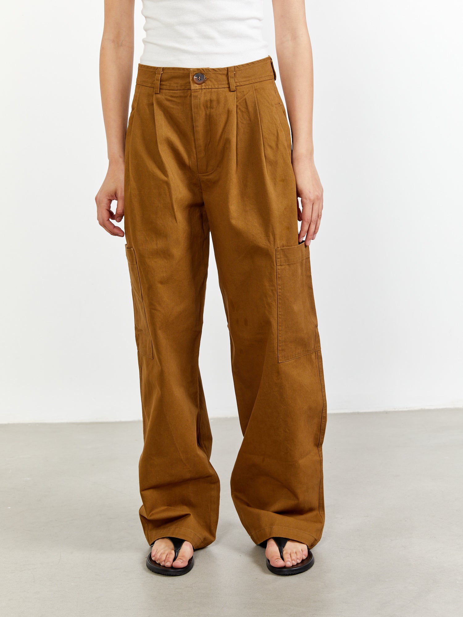 מכנסי דגמ"ח בגזרה ישרה וגבוהה- Style River|סטייל ריבר