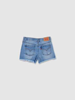 מכנסי ג'ינס קצרים עם קרעים / ילדות ונערות