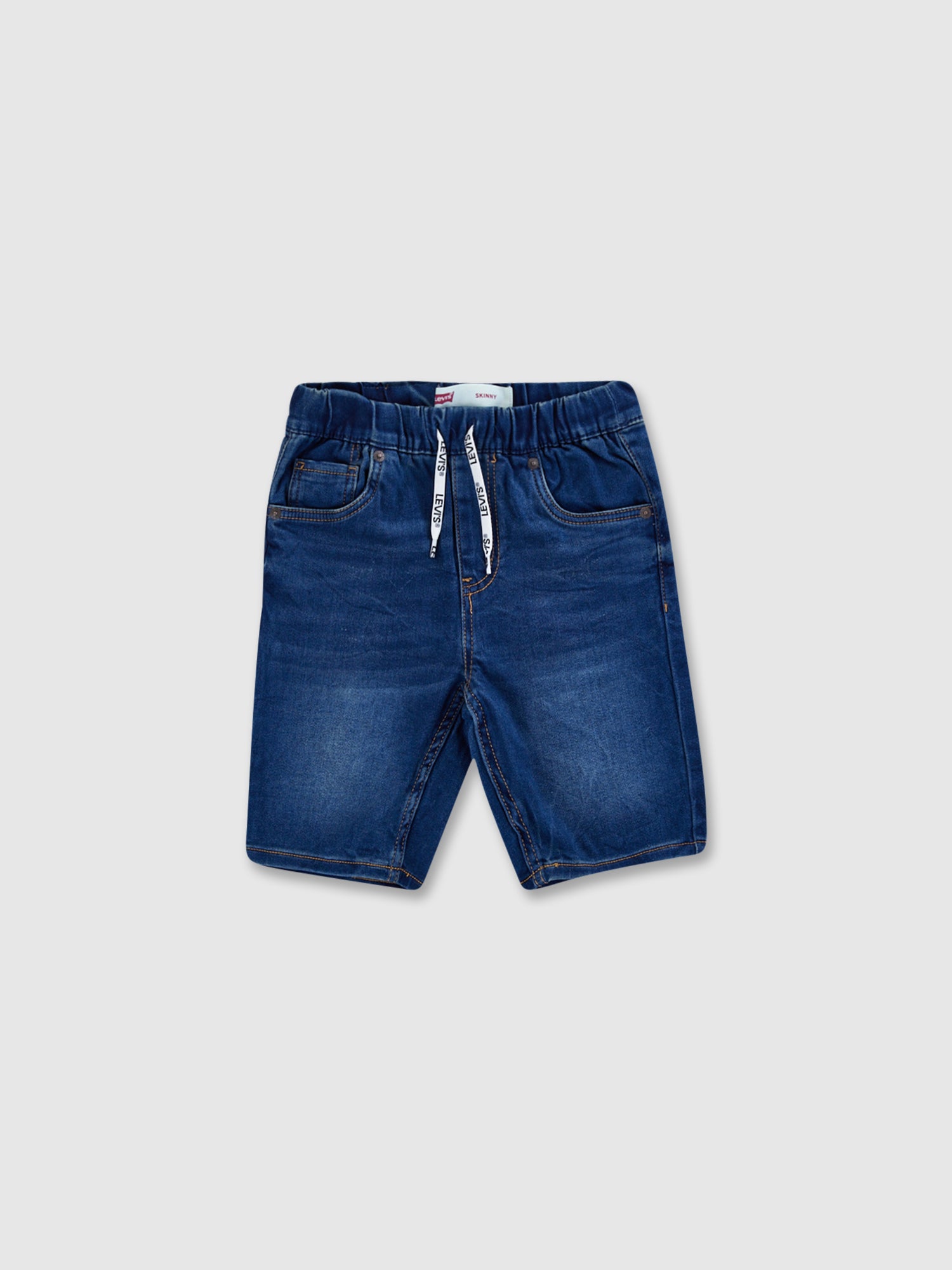 מכנסי ברמודה ג'ינס בגזרת SKINNY / ילדים ונוער- Levi's|ליוויס