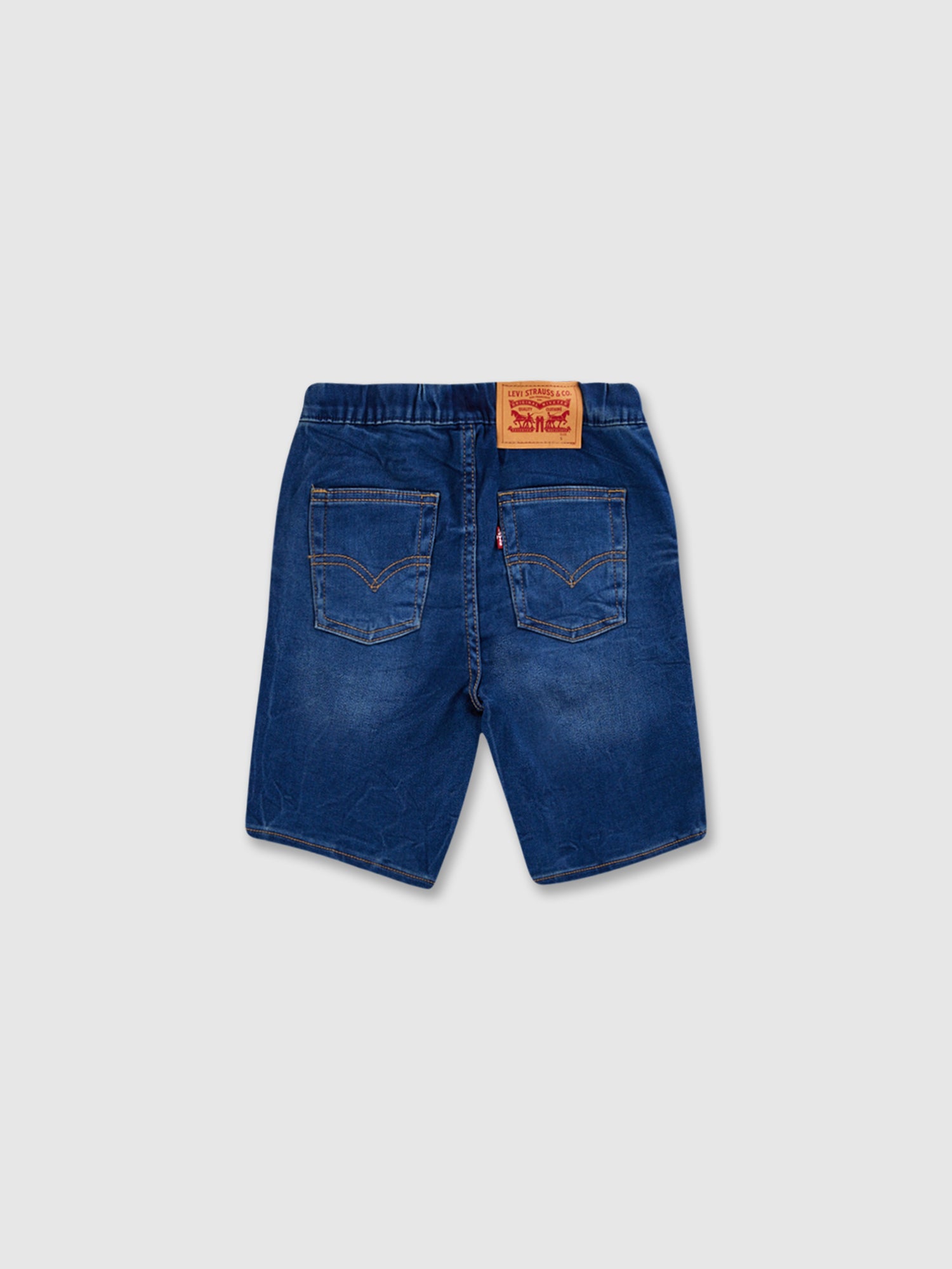 מכנסי ברמודה ג'ינס בגזרת SKINNY / ילדים ונוער- Levi's|ליוויס