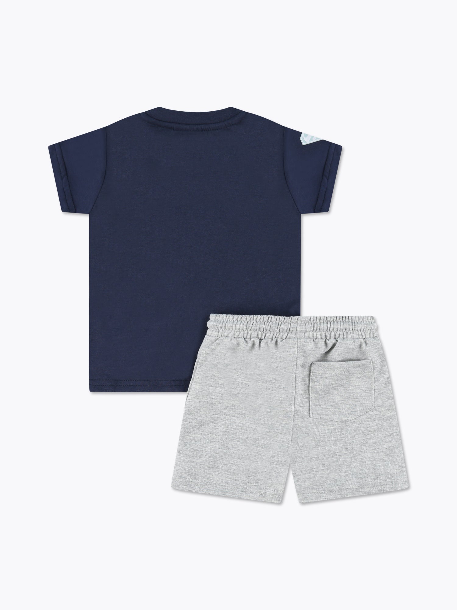 סט חולצה ומכנסיים קצרים / תינוקות- Borderline|בורדרליין