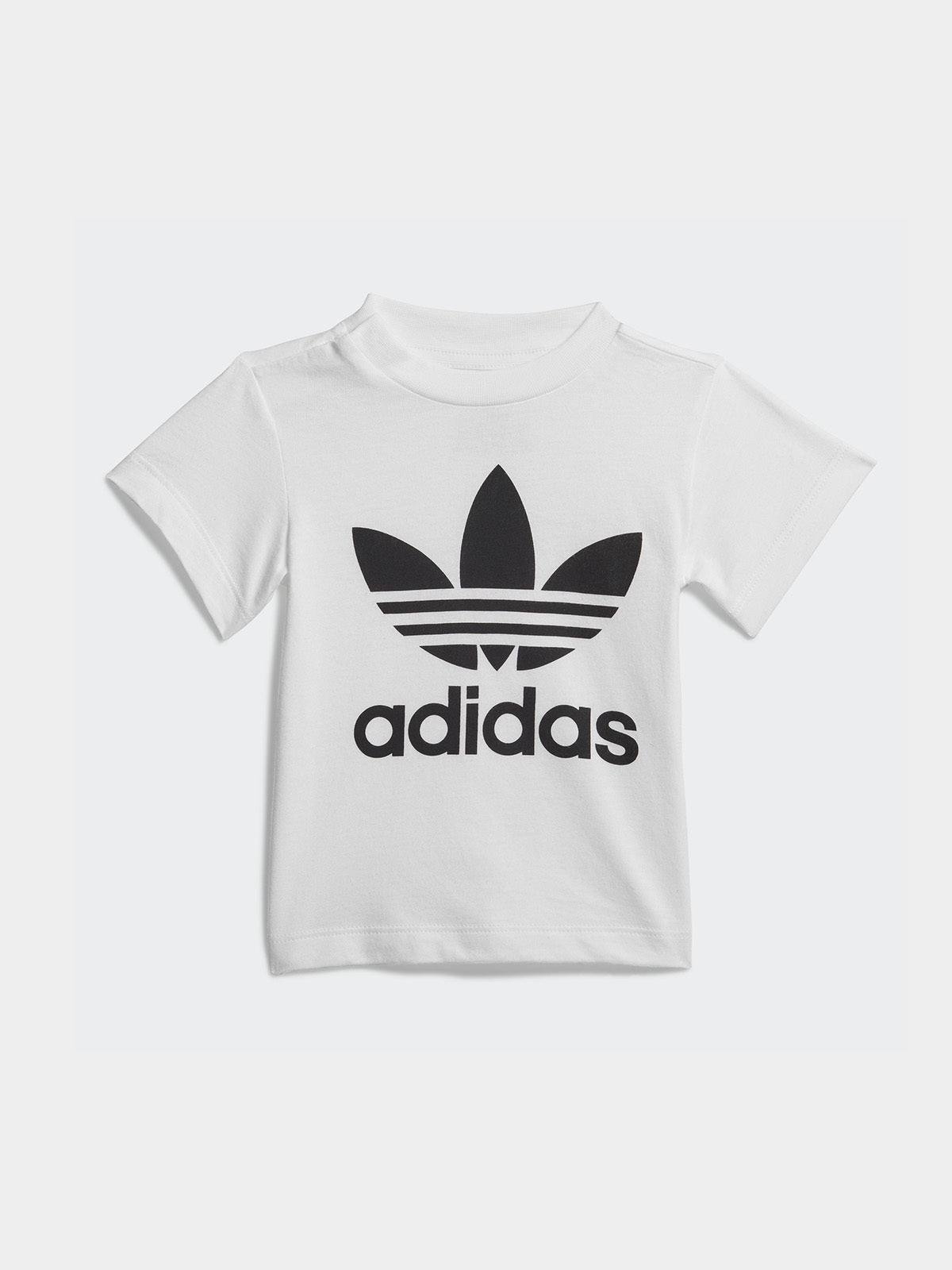 חליפה קצרה עם הדפס לוגו / תינוקות וילדים- Adidas Originals|אדידס אוריג'ינלס