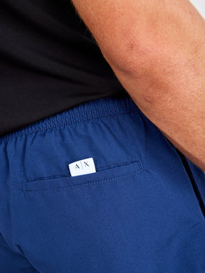מכנסי בגד ים עם הדפס לוגו