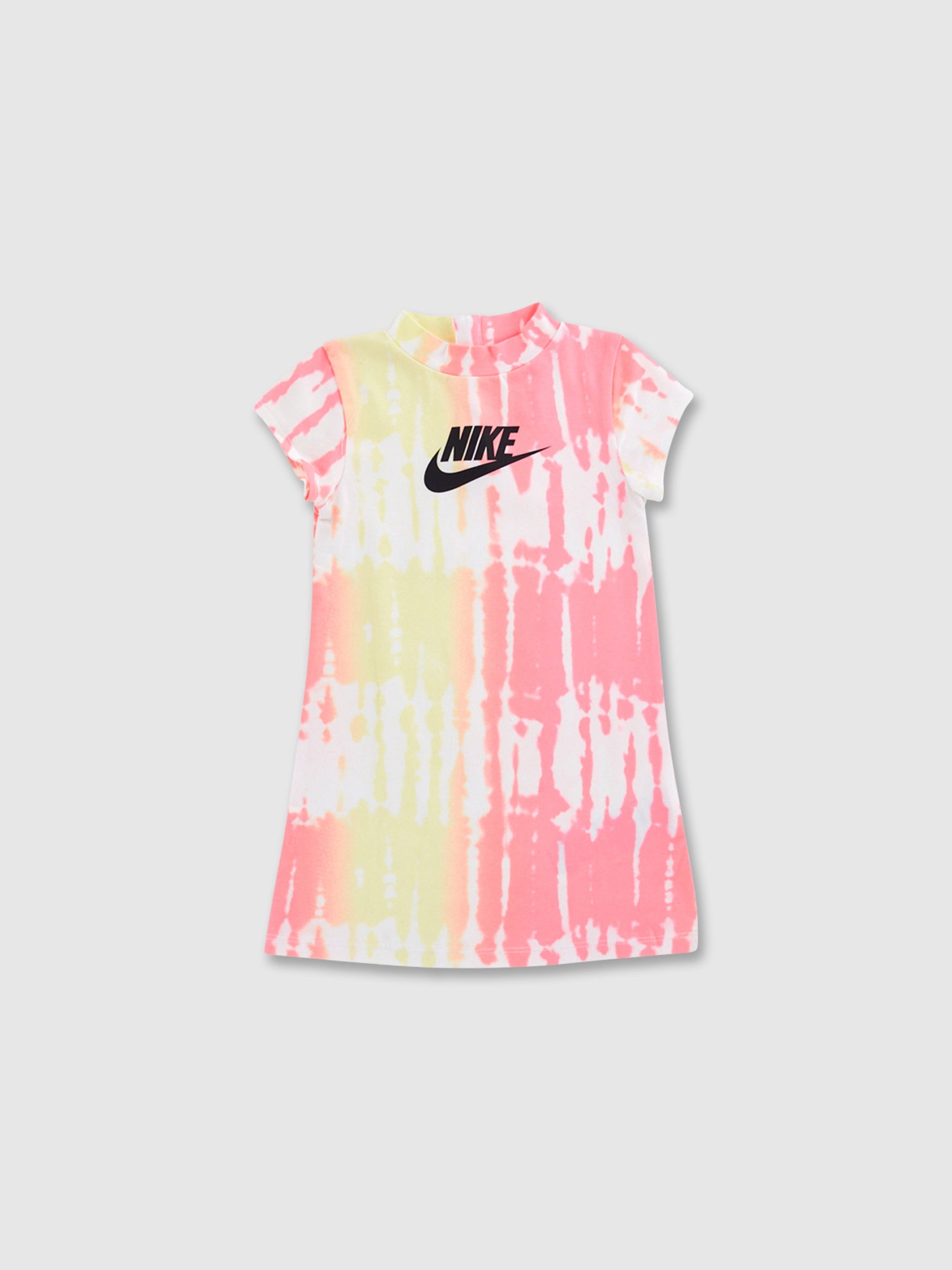 שמלה בהדפס טאי דאי עם לוגו/ תינוקות- Nike|נייק
