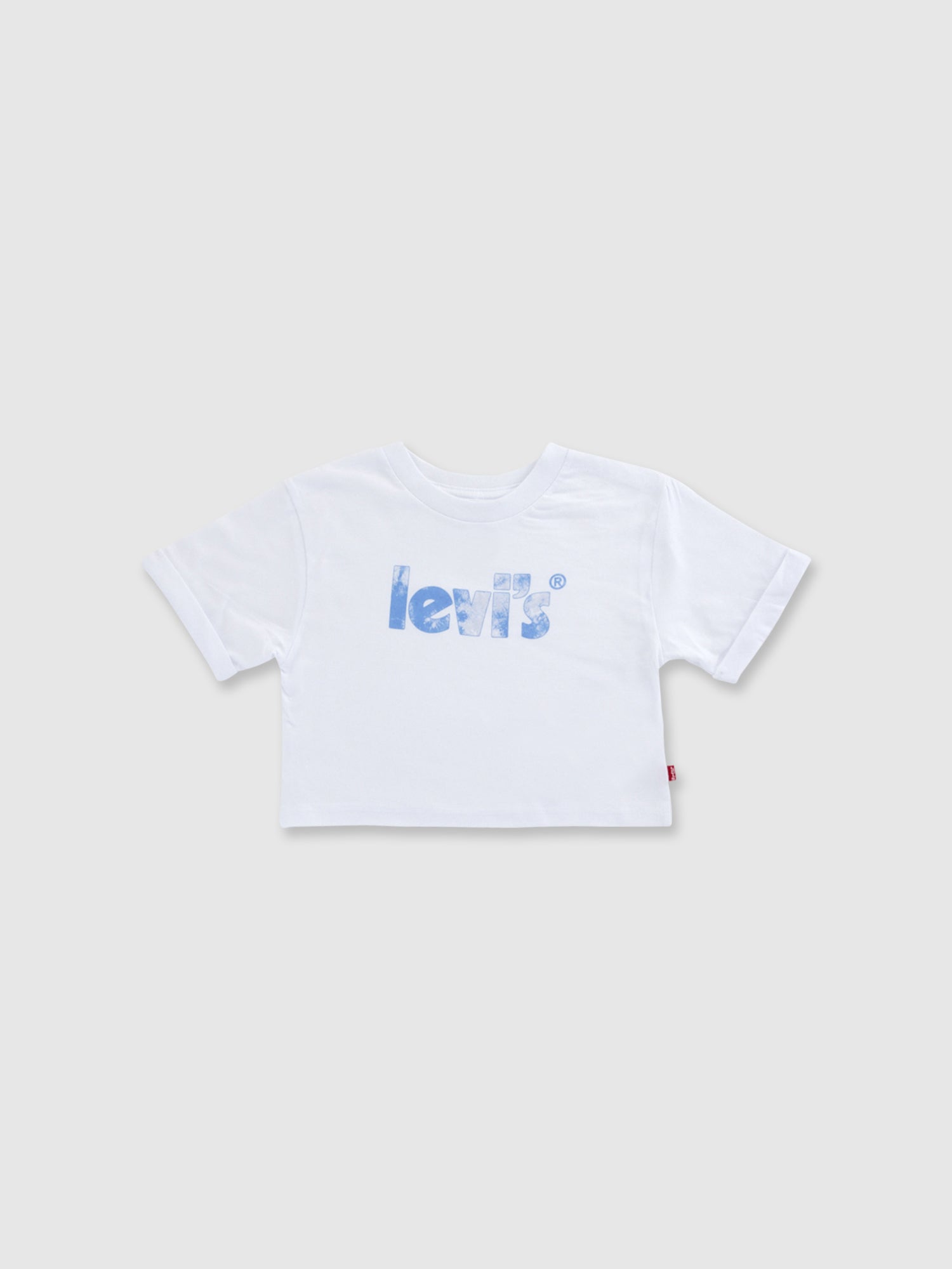 טישרט קרופ עם הדפס לוגו גרפי / ילדות ונערות- Levi's|ליוויס