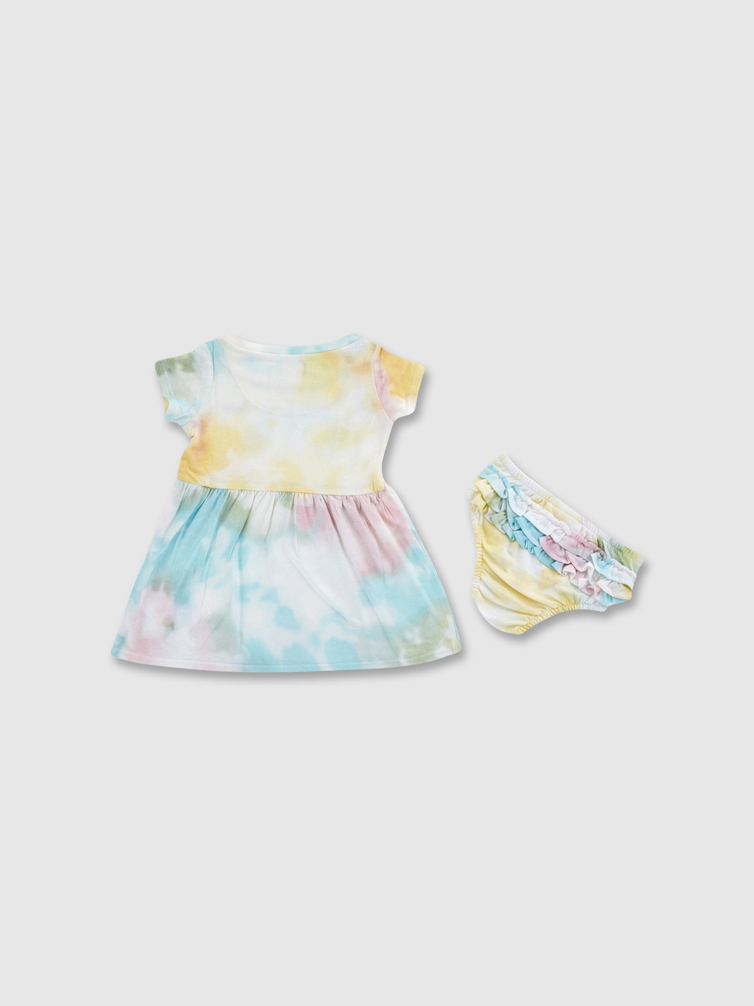 שמלה בהדפס טאי דאי עם תחתונים תואמים/ תינוקות- Levi's|ליוויס