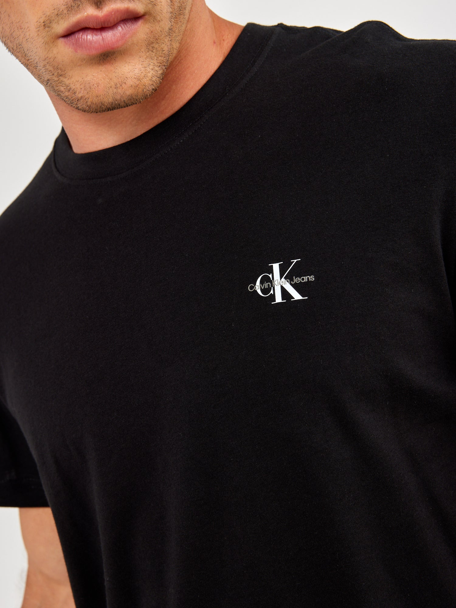 מארז זוג חולצות עם הדפס לוגו- Ck|קלווין קליין