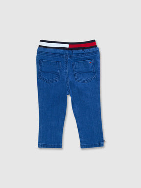 מכנסי ג'ינס ארוכים בגזרת סקיני/ יוניסקס תינוקות
