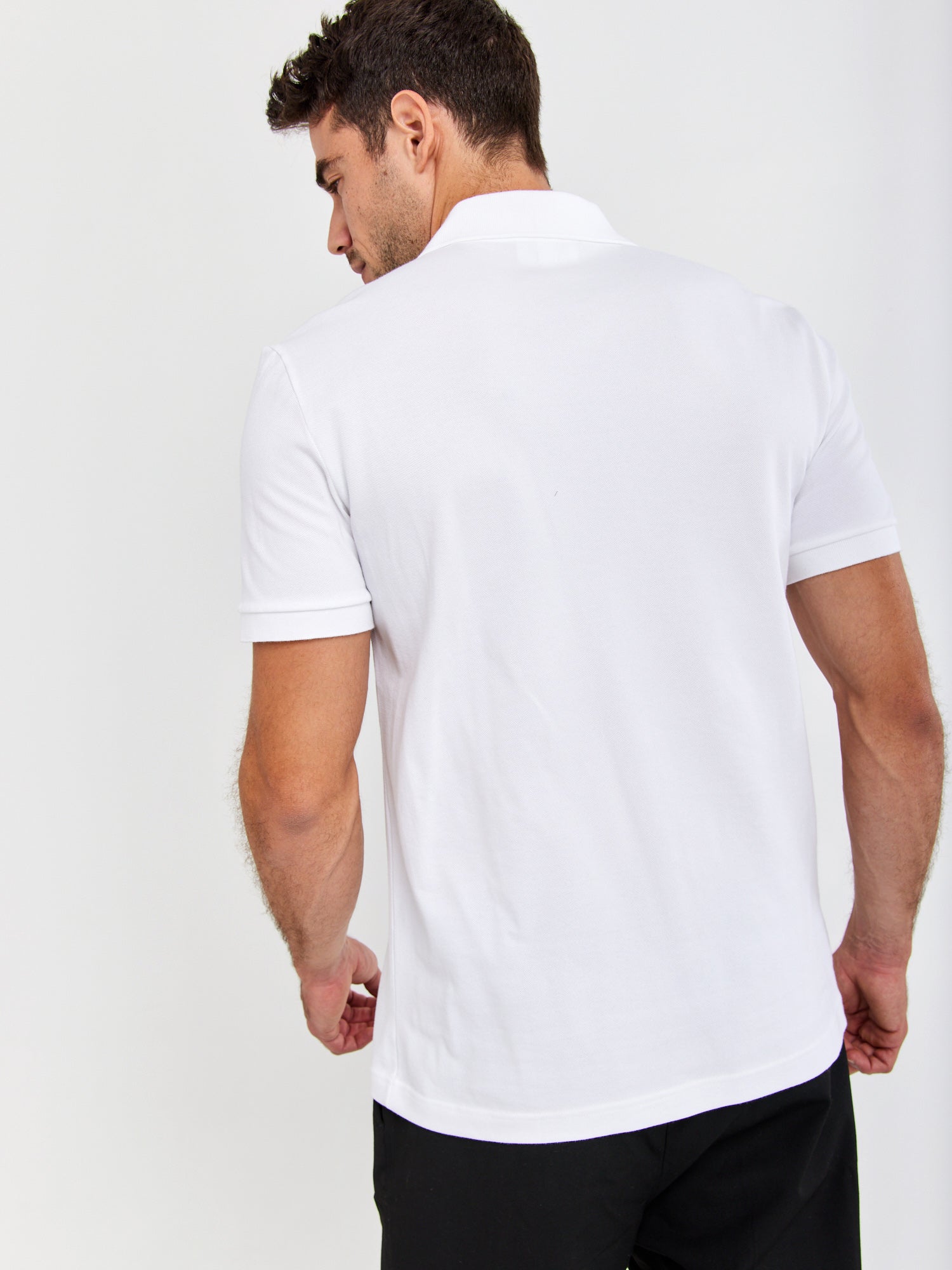 חולצת פולו עם לוגו- Lacoste|לקוסט