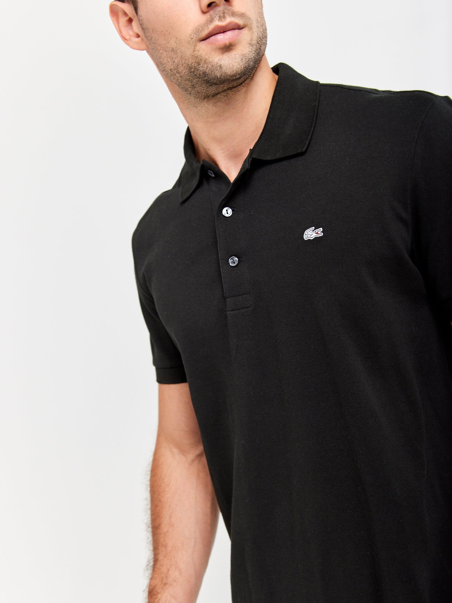 חולצת פולו עם לוגו- Lacoste|לקוסט