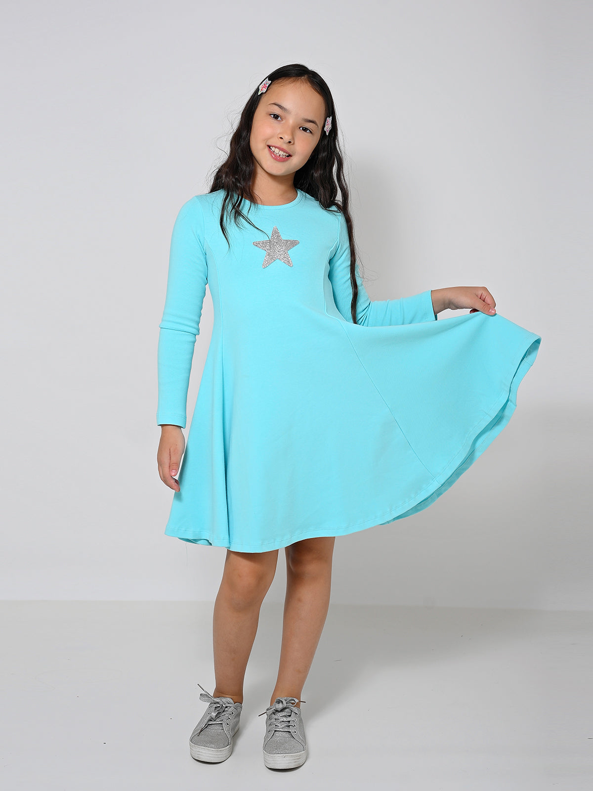 שמלת נועה כוכב / ילדות- Almonet|עלמונת