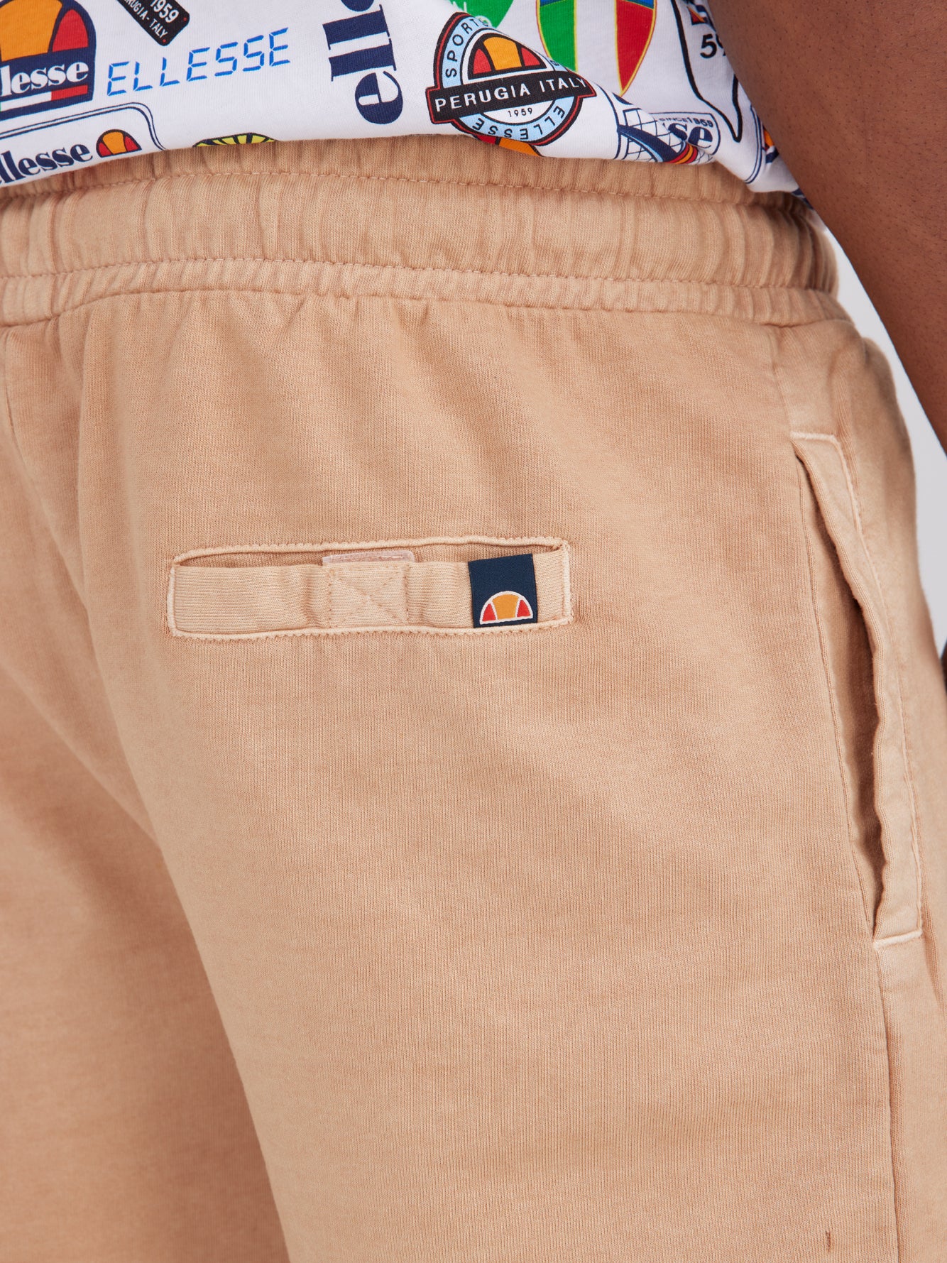 מכנסיים קצרים עם לוגו רקום- Ellesse|אלס