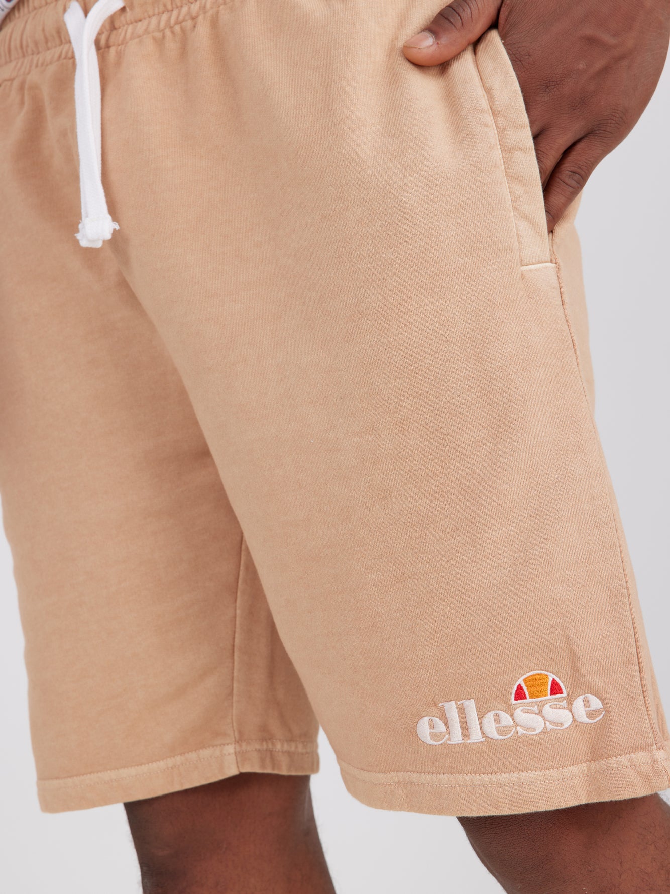 מכנסיים קצרים עם לוגו רקום- Ellesse|אלס