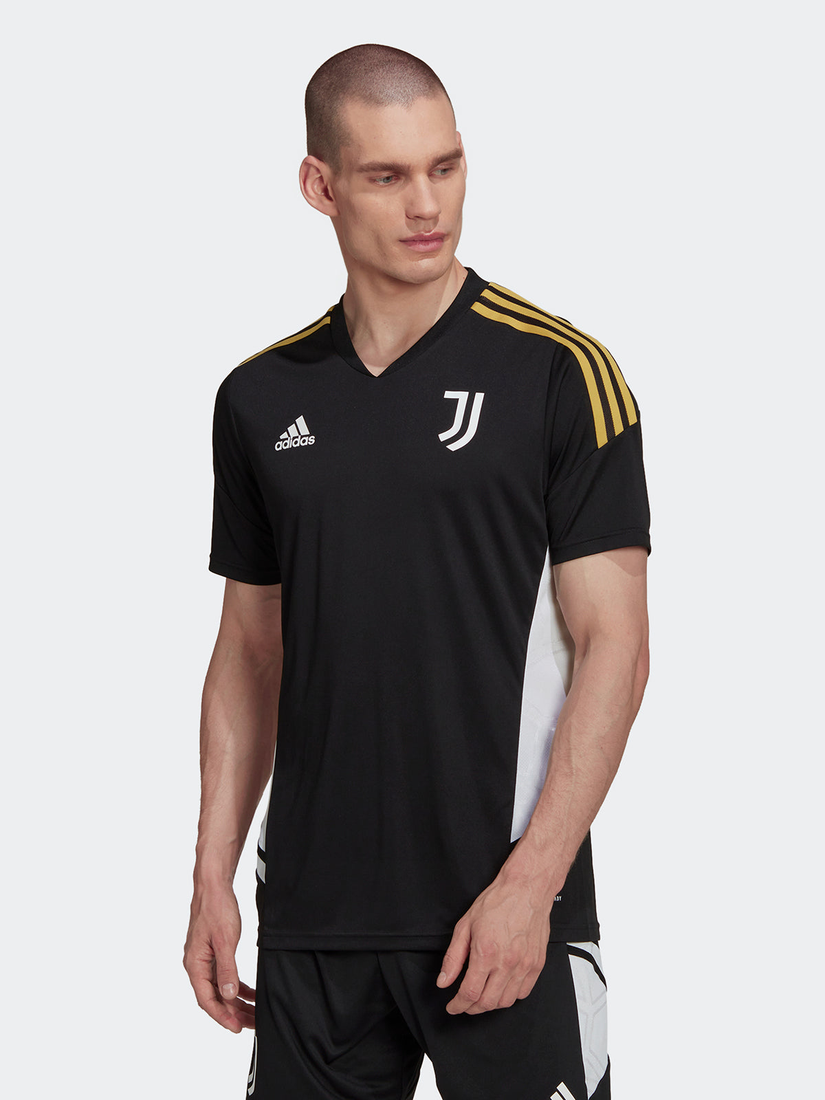חולצת אימון JUVENTUS עם לוגו מודפס- adidas performance|אדידס פרפורמנס