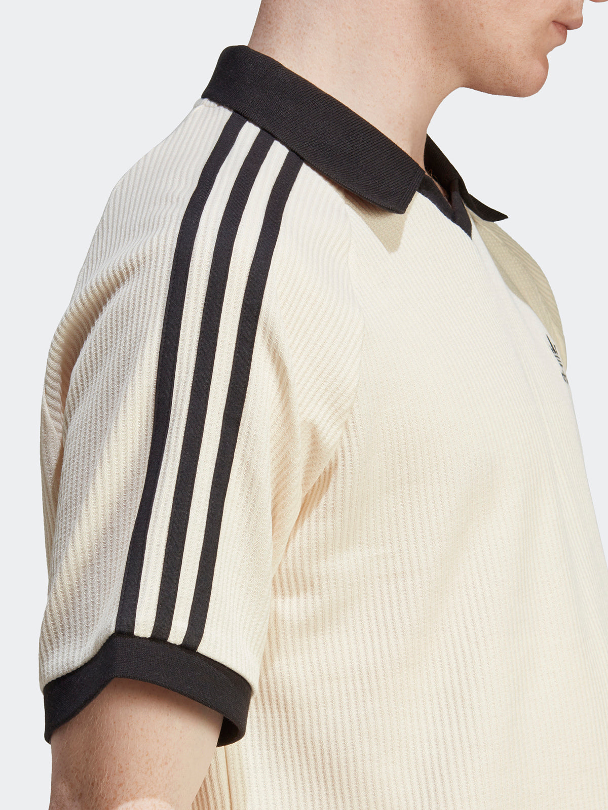 חולצת פולו בגזרה רחבה- Adidas Originals|אדידס אוריג'ינלס
